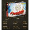 FORANGE FC6007 6007 non  THUYỀN JUFULONG bộ đồ chơi xếp lắp ráp ghép mô hình Creator Expert DRAGON BOAT Chuyên Gia Sáng Tạo 2207 khối