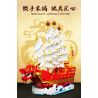 FORANGE FC6007 6007 non  THUYỀN JUFULONG bộ đồ chơi xếp lắp ráp ghép mô hình Creator Expert DRAGON BOAT Chuyên Gia Sáng Tạo 2207 khối
