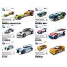 Kazi KY6134 6134 non  DỰ ÁN Ô TÔ NỔI TIẾNG XE PHÓNG 8 MẪU FORD CTCC BATMOBILE ZT FLIEL DRAGSTER SUBARU RALLY CAR LOTUS CONCEPT MANS RACING GT40 PROSPER 961 bộ đồ chơi xếp lắp ráp ghép mô hình Racers PROJECT-D Đua Tốc Độ 473 khối