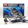 GUDI 8212 non  TÀU LẶN BIỂN bộ đồ chơi xếp lắp ráp ghép mô hình Earth Border Biến Giới Trái Đất 180 khối