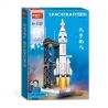 ZDEL DL-10303 10303 DL10303 non  XÂY DỰNG ƯỚC MƠ TRONG KHÔNG GIAN TÊN LỬA CÓ NGƯỜI LÁI bộ đồ chơi xếp lắp ráp ghép mô hình Space SPACE CRAFT OF WILL Thám Hiểm Không Gian 413 khối