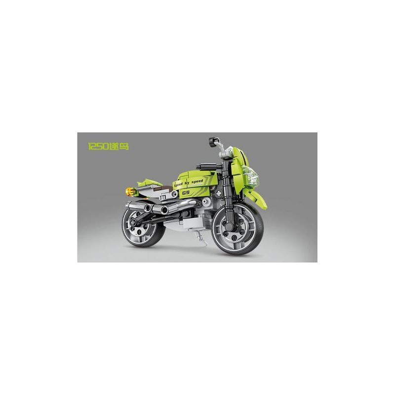 Kazi KY6151-2 6151-2 non  GÓI XE CAO CẤP 1250 SUINIAO bộ đồ chơi xếp lắp ráp ghép mô hình Model Team PROJECT-D Mô Hình Hiện Đại 174 khối