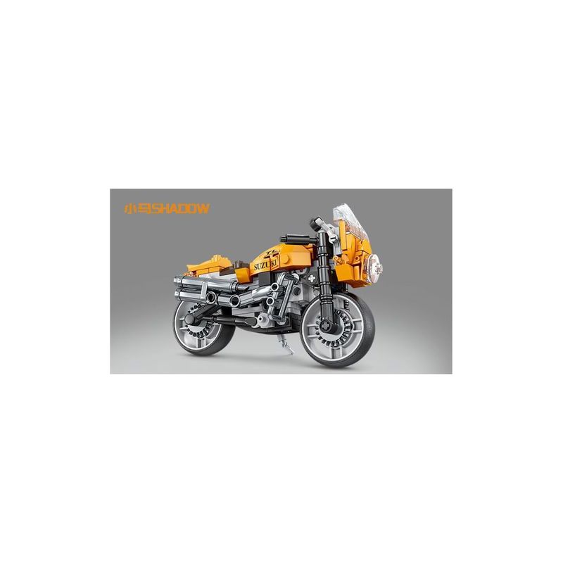 Kazi KY6151-1 6151-1 non  DỰ ÁN XE SANG PONY SHADOW SUZUKI bộ đồ chơi xếp lắp ráp ghép mô hình Model Team PROJECT-D SUZUKI Mô Hình Hiện Đại 186 khối