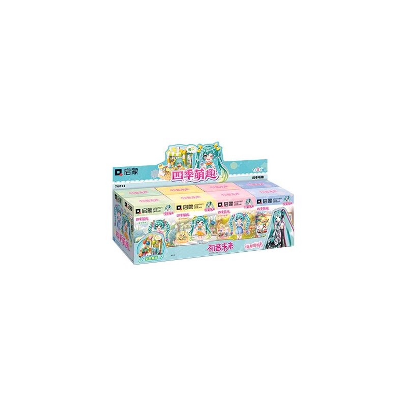 QMAN ENLIGHTEN KEEPPLEY 76011 non  HATSUNE MIKU FOUR SEASONS CUTENESS 8 MẪU ĐI CHƠI MÙA XUÂN CẦU SHIGURE TRÀ CHANH HÈ DƯA HẤU ĐÁ DÃ NGOẠI THU XÍCH ĐU CÂY PHONG GIÁNG SINH VUI VẺ ĐÙA TRONG TUYẾT VÀO ĐÔNG bộ đồ chơi xếp lắp ráp ghép mô hình Movie & Game Phim Và Trò Chơi