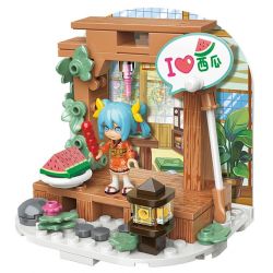 QMAN ENLIGHTEN KEEPPLEY 76011 non  HATSUNE MIKU FOUR SEASONS CUTENESS 8 MẪU ĐI CHƠI MÙA XUÂN CẦU SHIGURE TRÀ CHANH HÈ DƯA HẤU ĐÁ DÃ NGOẠI THU XÍCH ĐU CÂY PHONG GIÁNG SINH VUI VẺ ĐÙA TRONG TUYẾT VÀO ĐÔNG bộ đồ chơi xếp lắp ráp ghép mô hình Movie & Game Phim Và Trò Chơi