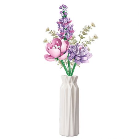 TOP TOY TC1106 1106 non  BÓ HOA ĐỨC PHẬT HUYỀN BÍ bộ đồ chơi xếp lắp ráp ghép mô hình Flowers MYSTERIOUS PFEIFFER