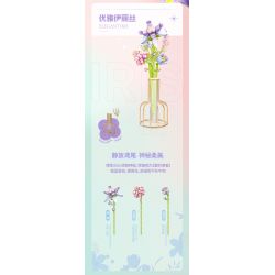 TOP TOY TC1108 1108 non  BÓ HOA GENTLE SAINT-PAUL NICE bộ đồ chơi xếp lắp ráp ghép mô hình Flowers FLOWERS BOUQUET