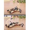 GUDI 8213 non  XE PHÁO BỌ CẠP 4 BÁNH bộ đồ chơi xếp lắp ráp ghép mô hình Earth Border Biến Giới Trái Đất 224 khối