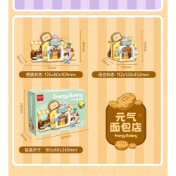 TOP TOY TC2010 2010 non  THƯỞNG THỨC LOẠT CẢNH ĐƯỜNG PHỐ TUYỆT ĐẸP QUÁN CÀ PHÊ HUAMAN bộ đồ chơi xếp lắp ráp ghép mô hình Girl FLOWER CAFE Con Gái