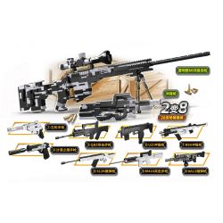 WOMA C0172 0172 non  GÓI VŨ KHÍ 26 BIẾN bộ đồ chơi xếp lắp ráp ghép mô hình LORD OF WAR 657 khối