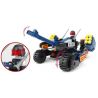 GUDI 8214 non  XE PHÁO 4 BÁNH bộ đồ chơi xếp lắp ráp ghép mô hình Earth Border Biến Giới Trái Đất 223 khối
