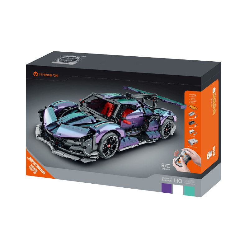 IM.MASTER QIHUI 9809 9827-2 9826-2 QIAO LE TONG 2324 non  SIÊU XE DRIFT TỐC ĐỘ CAO APOLLO MECHA tỷ lệ 1:10 bộ đồ chơi xếp lắp ráp ghép mô hình  Kỹ Thuật Công Nghệ Cao Mô Hình Phương Tiện 2732 khối