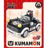 INBRIXX 880007 non  XE KUMAMON bộ đồ chơi xếp lắp ráp ghép mô hình Creator Sáng Tạo 137 khối