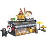 INBRIXX 880016 non  NHÀ BÁNH KUMAMON bộ đồ chơi xếp lắp ráp ghép mô hình Creator Sáng Tạo 620 khối