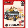 INBRIXX 880016 non  NHÀ BÁNH KUMAMON bộ đồ chơi xếp lắp ráp ghép mô hình Creator Sáng Tạo 620 khối