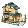 INBRIXX 880018 non  NGÔI NHÀ NHẬT BẢN KUMAMON bộ đồ chơi xếp lắp ráp ghép mô hình Creator Sáng Tạo 1099 khối