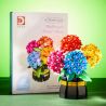 DK 3030 non  SAHARA TÌNH YÊU bộ đồ chơi xếp lắp ráp ghép mô hình Flowers HYDRANGEA Hoa 843 khối