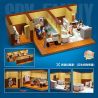 RENZAIMA 749 non  PHÒNG TẮM VÀ BÍ MẬT bộ đồ chơi xếp lắp ráp ghép mô hình SPY×FAMILY 632 khối