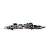GUDI 8215 non  XE THIẾT GIÁP ĐỊA HÌNH GẮN PHÁO bộ đồ chơi xếp lắp ráp ghép mô hình Earth Border Biến Giới Trái Đất 296 khối