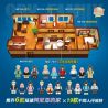 RENZAIMA 749 non  PHÒNG TẮM VÀ BÍ MẬT bộ đồ chơi xếp lắp ráp ghép mô hình SPY×FAMILY 632 khối