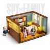 RENZAIMA 748 non  PHÒNG CỦA FUDGE bộ đồ chơi xếp lắp ráp ghép mô hình SPY×FAMILY 385 khối