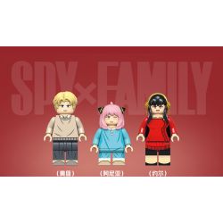 RENZAIMA 746 non  PHÒNG ANIA bộ đồ chơi xếp lắp ráp ghép mô hình SPY×FAMILY 398 khối