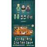 RENZAIMA 745 non  PHÒNG KHÁCH bộ đồ chơi xếp lắp ráp ghép mô hình SPY×FAMILY 466 khối