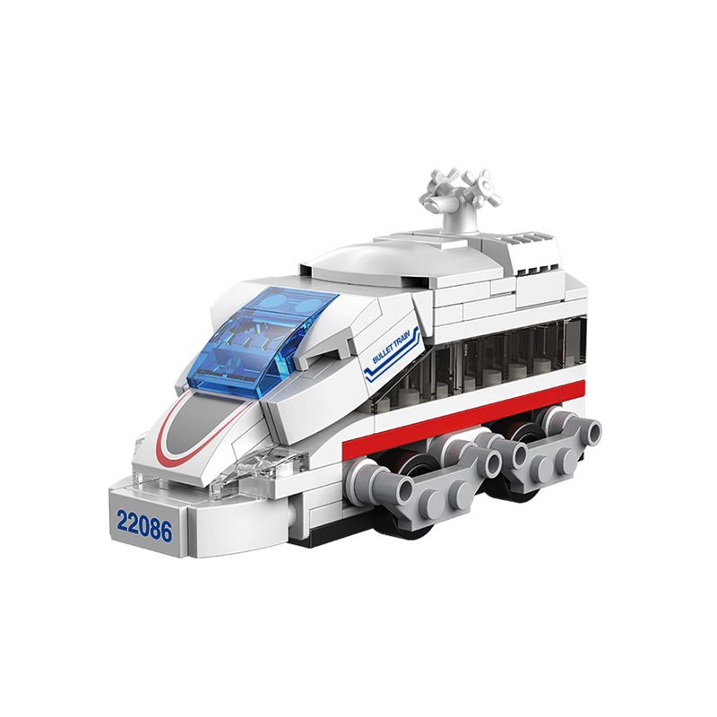 Decool 22086 Jisi 22086 non Lego XE ĐẠN bộ đồ chơi xếp lắp ráp ghép mô hình Mini Racing Pacemaker Đua Xe Mini 113 khối