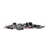 GUDI 8215 non  XE THIẾT GIÁP ĐỊA HÌNH GẮN PHÁO bộ đồ chơi xếp lắp ráp ghép mô hình Earth Border Biến Giới Trái Đất 296 khối
