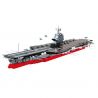 CAYI 22032 non  TÀU SÂN BAY 003 bộ đồ chơi xếp lắp ráp ghép mô hình Military Army FUJIAN AIRCRAFT CARRIER Quân Sự Bộ Đội 3028 khối