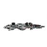 GUDI 8215 non  XE THIẾT GIÁP ĐỊA HÌNH GẮN PHÁO bộ đồ chơi xếp lắp ráp ghép mô hình Earth Border Biến Giới Trái Đất 296 khối