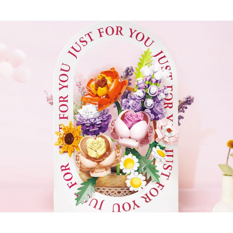 TOP TOY TC1113 1113 non  HOA BURANO bộ đồ chơi xếp lắp ráp ghép mô hình Gear JUST FOR YOU Đồ Lắp Ghép 580 khối