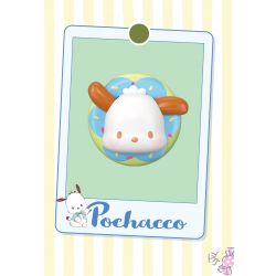 TOP TOY TC2204 2204 non  BÁNH RÁN GIA ĐÌNH SANRIO 4 LOẠI NAM CHÂM GẮN TỦ LẠNH MELODY PACHA COOLOMI BIG-EARED DOG bộ đồ chơi xếp lắp ráp ghép mô hình Gear SANRIO CHARACTERS DONUT FRIDGE MAGNET Đồ Lắp Ghép