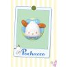 TOP TOY TC2204 2204 non  BÁNH RÁN GIA ĐÌNH SANRIO 4 LOẠI NAM CHÂM GẮN TỦ LẠNH MELODY PACHA COOLOMI BIG-EARED DOG bộ đồ chơi xếp lắp ráp ghép mô hình Gear SANRIO CHARACTERS DONUT FRIDGE MAGNET Đồ Lắp Ghép