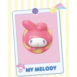 TOP TOY TC2204 2204 non  BÁNH RÁN GIA ĐÌNH SANRIO 4 LOẠI NAM CHÂM GẮN TỦ LẠNH MELODY PACHA COOLOMI BIG-EARED DOG bộ đồ chơi xếp lắp ráp ghép mô hình Gear SANRIO CHARACTERS DONUT FRIDGE MAGNET Đồ Lắp Ghép