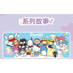 TOP TOY TC2204 2204 non  BÁNH RÁN GIA ĐÌNH SANRIO 4 LOẠI NAM CHÂM GẮN TỦ LẠNH MELODY PACHA COOLOMI BIG-EARED DOG bộ đồ chơi xếp lắp ráp ghép mô hình Gear SANRIO CHARACTERS DONUT FRIDGE MAGNET Đồ Lắp Ghép