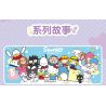 TOP TOY TC2204 2204 non  BÁNH RÁN GIA ĐÌNH SANRIO 4 LOẠI NAM CHÂM GẮN TỦ LẠNH MELODY PACHA COOLOMI BIG-EARED DOG bộ đồ chơi xếp lắp ráp ghép mô hình Gear SANRIO CHARACTERS DONUT FRIDGE MAGNET Đồ Lắp Ghép
