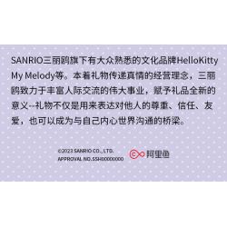 TOP TOY TC2204 2204 non  BÁNH RÁN GIA ĐÌNH SANRIO 4 LOẠI NAM CHÂM GẮN TỦ LẠNH MELODY PACHA COOLOMI BIG-EARED DOG bộ đồ chơi xếp lắp ráp ghép mô hình Gear SANRIO CHARACTERS DONUT FRIDGE MAGNET Đồ Lắp Ghép