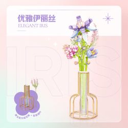 TOP TOY TC1107 1107 non  BÓ HOA ELISE THANH LỊCH bộ đồ chơi xếp lắp ráp ghép mô hình Flowers FLOWERS BOUQUET 300 khối