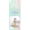 TOP TOY TC1107 1107 non  BÓ HOA ELISE THANH LỊCH bộ đồ chơi xếp lắp ráp ghép mô hình Flowers FLOWERS BOUQUET 300 khối