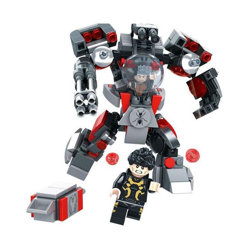 SY 362A non Lego NGƯỜI KIẾN bộ đồ chơi xếp lắp ráp ghép mô hình Super Heroes ANT MAN'S MECHA Siêu Nhân Anh Hùng 281 khối