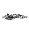GUDI 8215 non  XE THIẾT GIÁP ĐỊA HÌNH GẮN PHÁO bộ đồ chơi xếp lắp ráp ghép mô hình Earth Border Biến Giới Trái Đất 296 khối