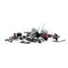 GUDI 8215 non  XE THIẾT GIÁP ĐỊA HÌNH GẮN PHÁO bộ đồ chơi xếp lắp ráp ghép mô hình Earth Border Biến Giới Trái Đất 296 khối