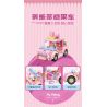 TOP TOY TC1710 1710 non  SANRIO VUI VẺ CUỐI TUẦN XE KẸO GIAI ĐIỆU bộ đồ chơi xếp lắp ráp ghép mô hình MY MELODY