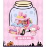 TOP TOY TC1709 1709 non  SANRIO CUỐI TUẦN VUI VẺ XE BÍ NGÔ COOLOMI bộ đồ chơi xếp lắp ráp ghép mô hình Halloween KUROMI Lễ Hội Hóa Trang Ma Quỷ