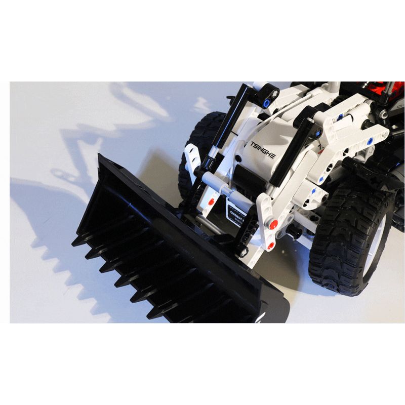 ONEBOT MITU MI OBDZJ10AIQI 10AIQI non  MÁY XÚC LẬT LIÊN HỢP bộ đồ chơi xếp lắp ráp ghép mô hình  Kỹ Thuật Công Nghệ Cao Mô Hình Phương Tiện 750 khối