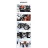 ONEBOT MITU MI OBDZJ10AIQI 10AIQI non  MÁY XÚC LẬT LIÊN HỢP bộ đồ chơi xếp lắp ráp ghép mô hình  Kỹ Thuật Công Nghệ Cao Mô Hình Phương Tiện 750 khối