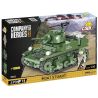 COBI 3048 non  ĐẠI ĐỘI ANH HÙNG 3 M3A1 STUART tỷ lệ 1:35 bộ đồ chơi xếp lắp ráp ghép mô hình Military Army Quân Sự Bộ Đội 490 khối