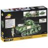 COBI 3048 non  ĐẠI ĐỘI ANH HÙNG 3 M3A1 STUART tỷ lệ 1:35 bộ đồ chơi xếp lắp ráp ghép mô hình Military Army Quân Sự Bộ Đội 490 khối