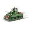 COBI 3044 non  ĐẠI ĐỘI ANH HÙNG 3 SHERMAN M4A1 tỷ lệ 1:35 bộ đồ chơi xếp lắp ráp ghép mô hình Military Army Quân Sự Bộ Đội 615 khối